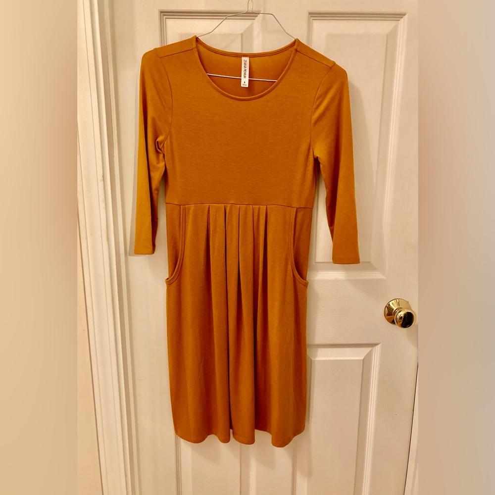 Loose fitting dress with pockets S